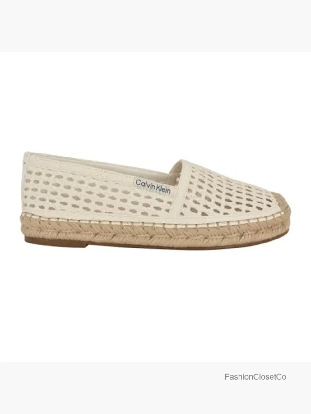Espadrilles with Woven Detailing and Slip-On Style